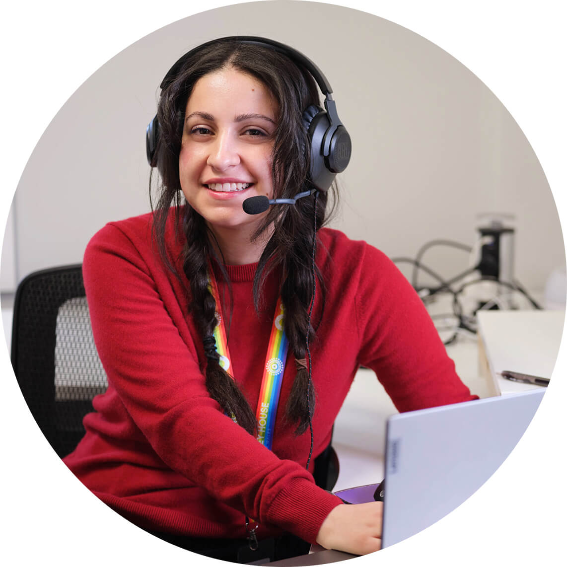 Odyssey House frontline worker answering calls for help